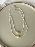 Cove Pearl Brown Necklace Silver