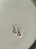 Isla Starfish Earrings Gold