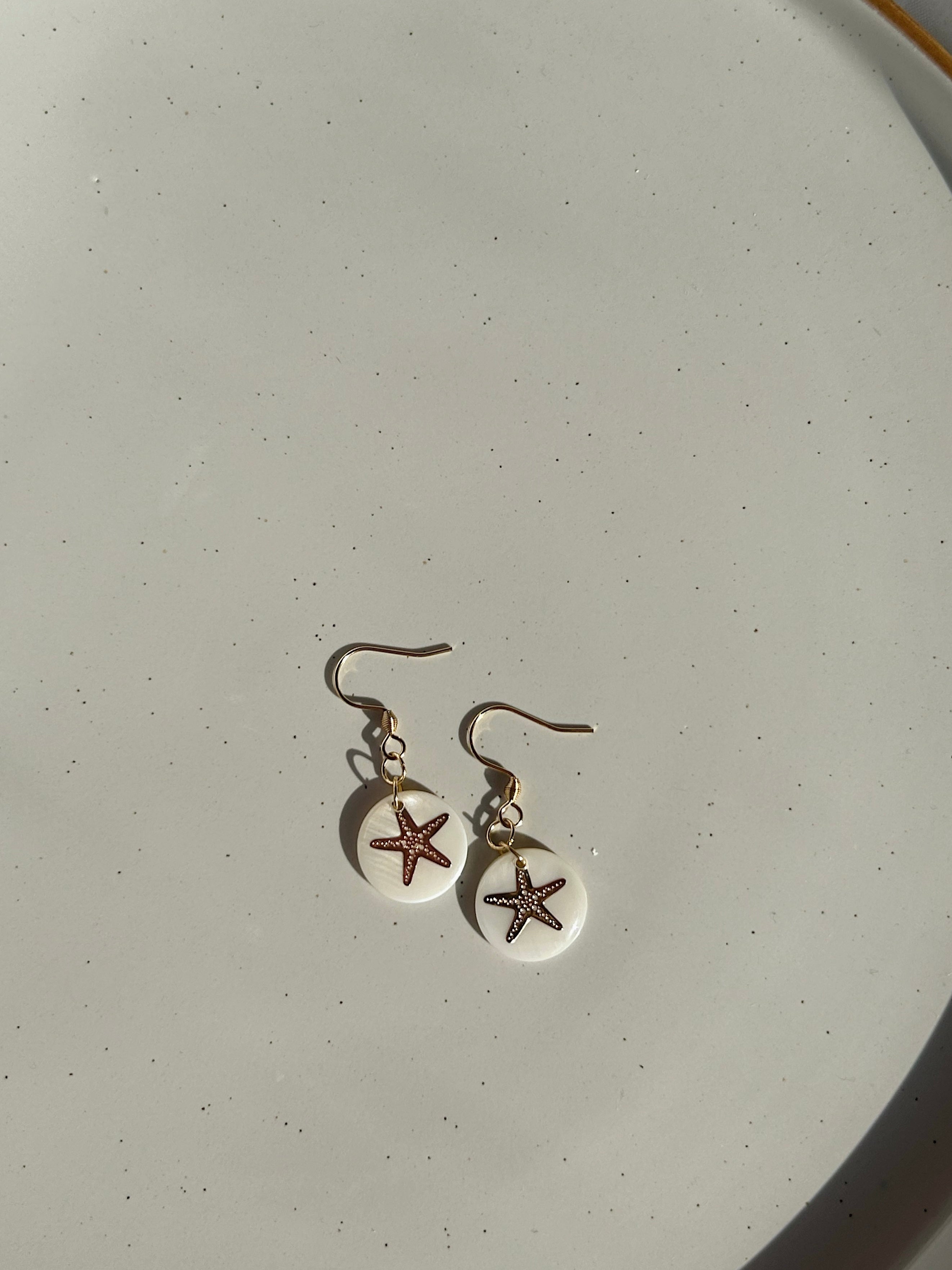 Isla Starfish Earrings Gold