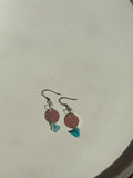 Mira Shell Earrings Silver