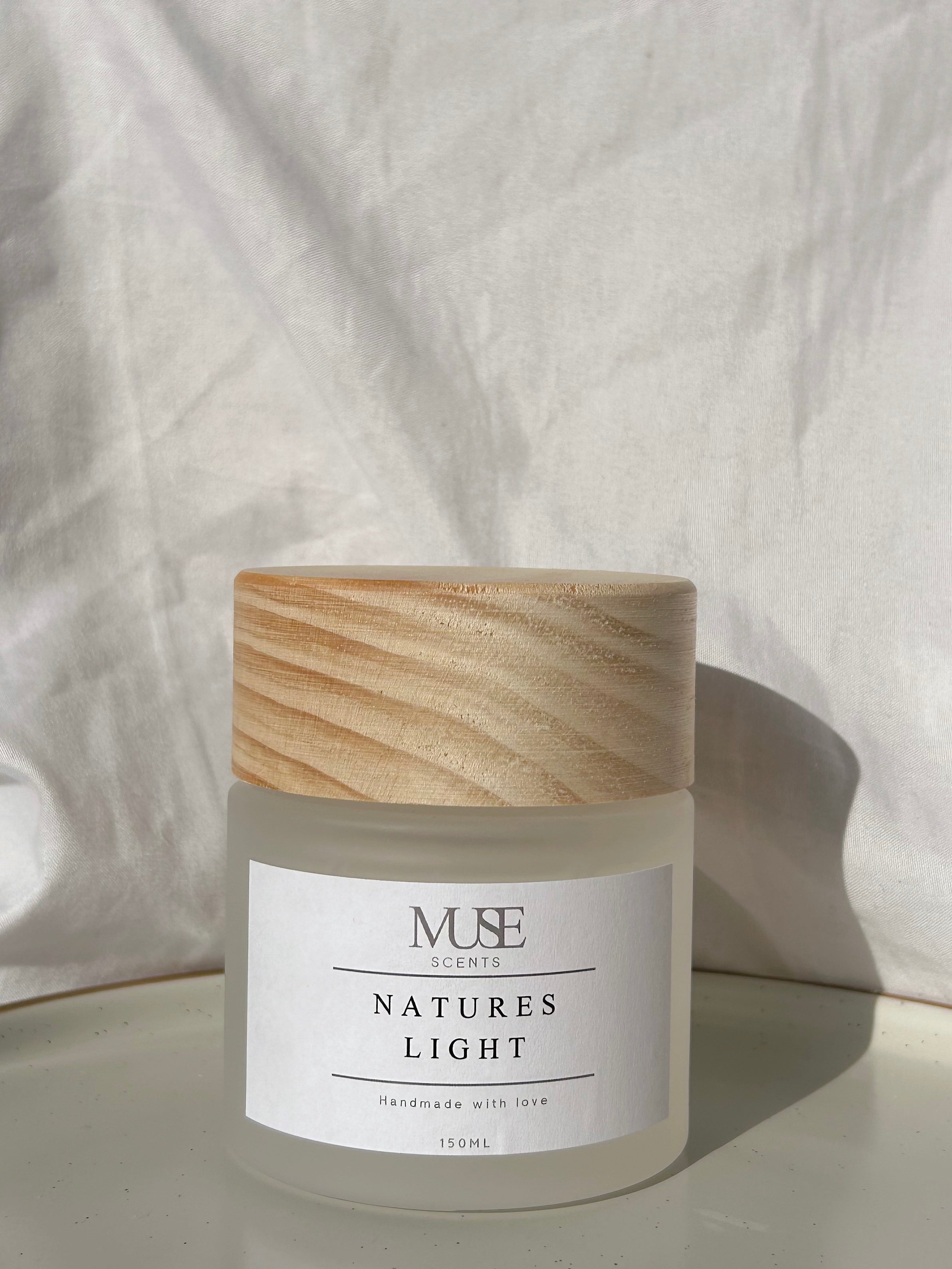 Natures Light Diffuser Wooden Top 150ml